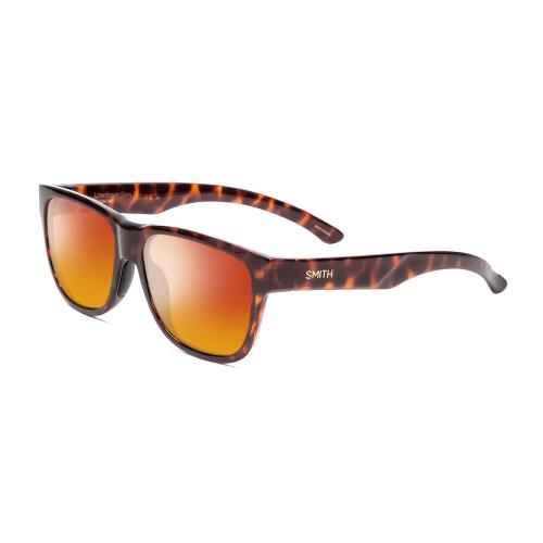 Smith Lowdown Slim 2 Polarized Sunglasses 4 Options in Tortoise Brown Gold 53 mm Red Mirror Polar