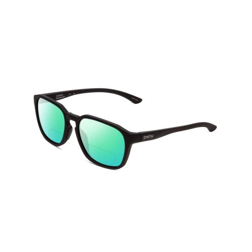 Smith Contour Square Unisex Polarized Bi-focal Sunglasses Black 56 mm 41 Options Green Mirror