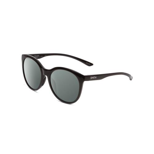 Smith Bayside Unisex Cateye Polarized Sunglasses in Black 54mm Choose Lens Color Smoke Grey Polar