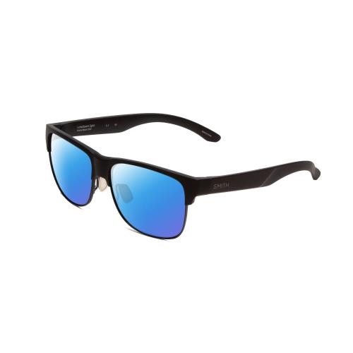 Smith Lowdown Split Unisex Classic Polarized Sunglasses in Black 56 mm 4 Options Blue Mirror Polar