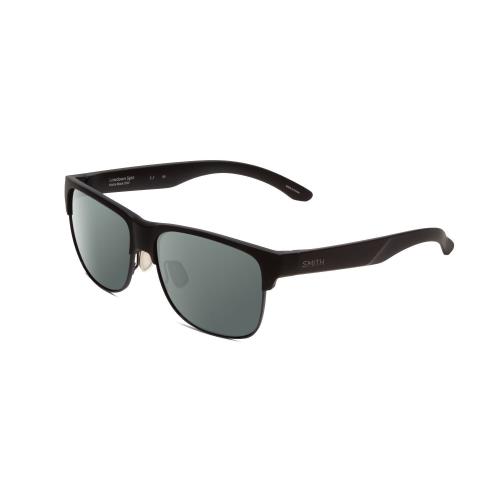 Smith Lowdown Split Unisex Classic Polarized Sunglasses in Black 56 mm 4 Options Smoke Grey Polar