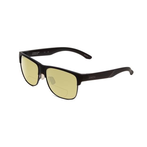 Smith Lowdown Split Unisex Polarized Bi-focal Sunglasses in Black 56mm 41 Option Yellow