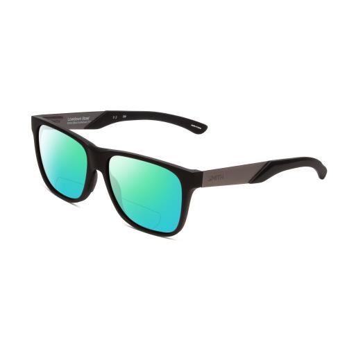 Smith Lowdown Steel Polarized Bi-focal Sunglasses in Black Silver 56mm 41 Option