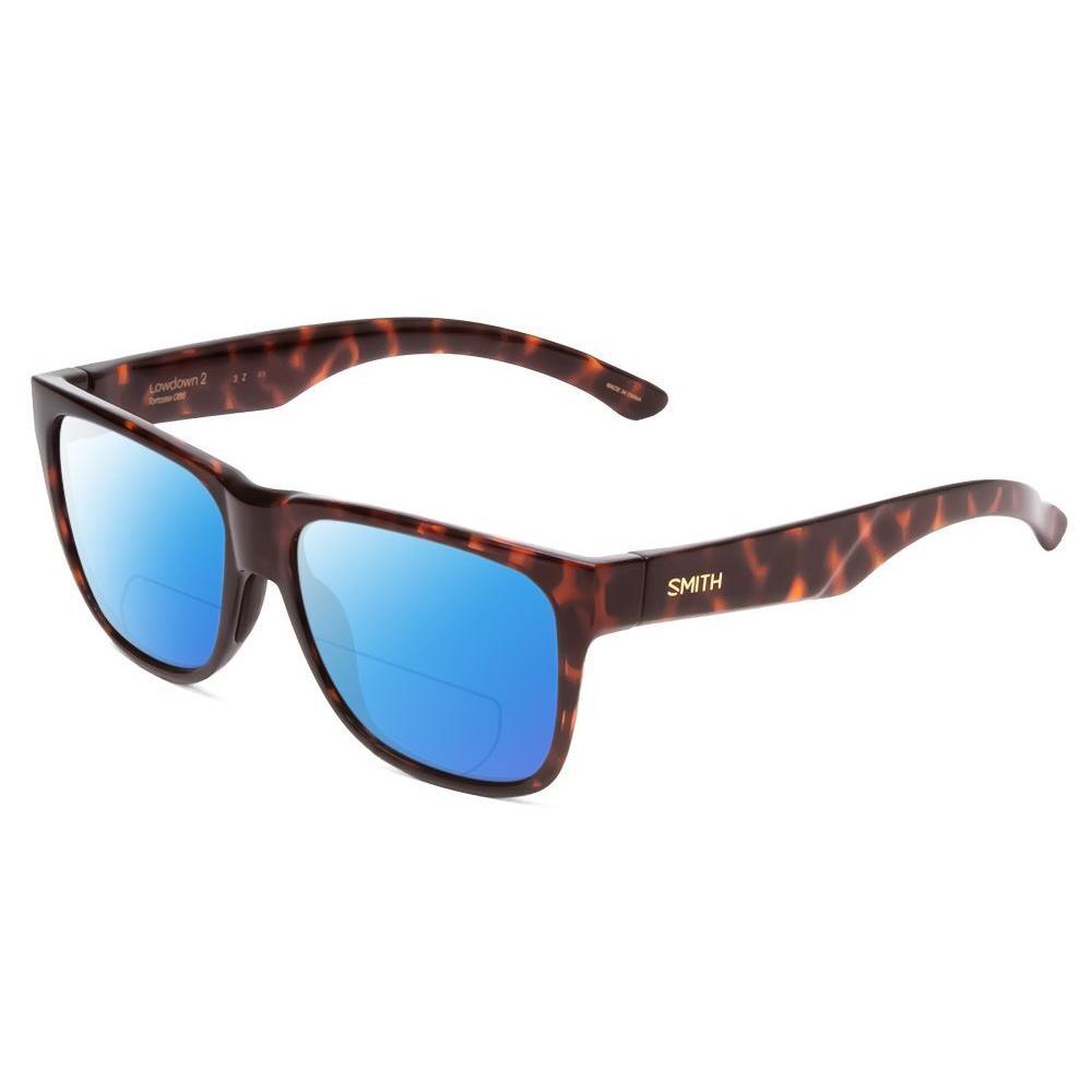 Smith Lowdown 2 Polarized Bi-focal Sunglasses Tortoise Gold Brown 55mm 41 Option