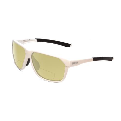 Smith Leadout Pivlock Square Polarized Bi-focal Sunglasses White 63mm 41 Options Yellow