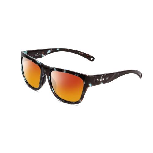 Smith Joya Womens Polarized Sunglasses Sky Tortoise Marble Brown 56 mm 4 Options Red Mirror Polar