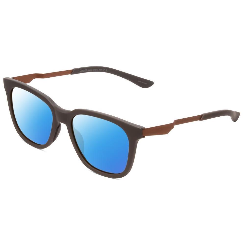 Smith Roam Unisex Classic Polarized Sunglasses in Matte Gravy Grey 53mm 4 Option Blue Mirror Polar