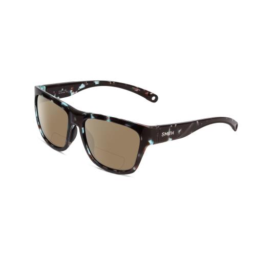 Smith Joya Women Polarized Bi-focal Sunglasses in Brown Tortoise 56mm 41 Options Brown