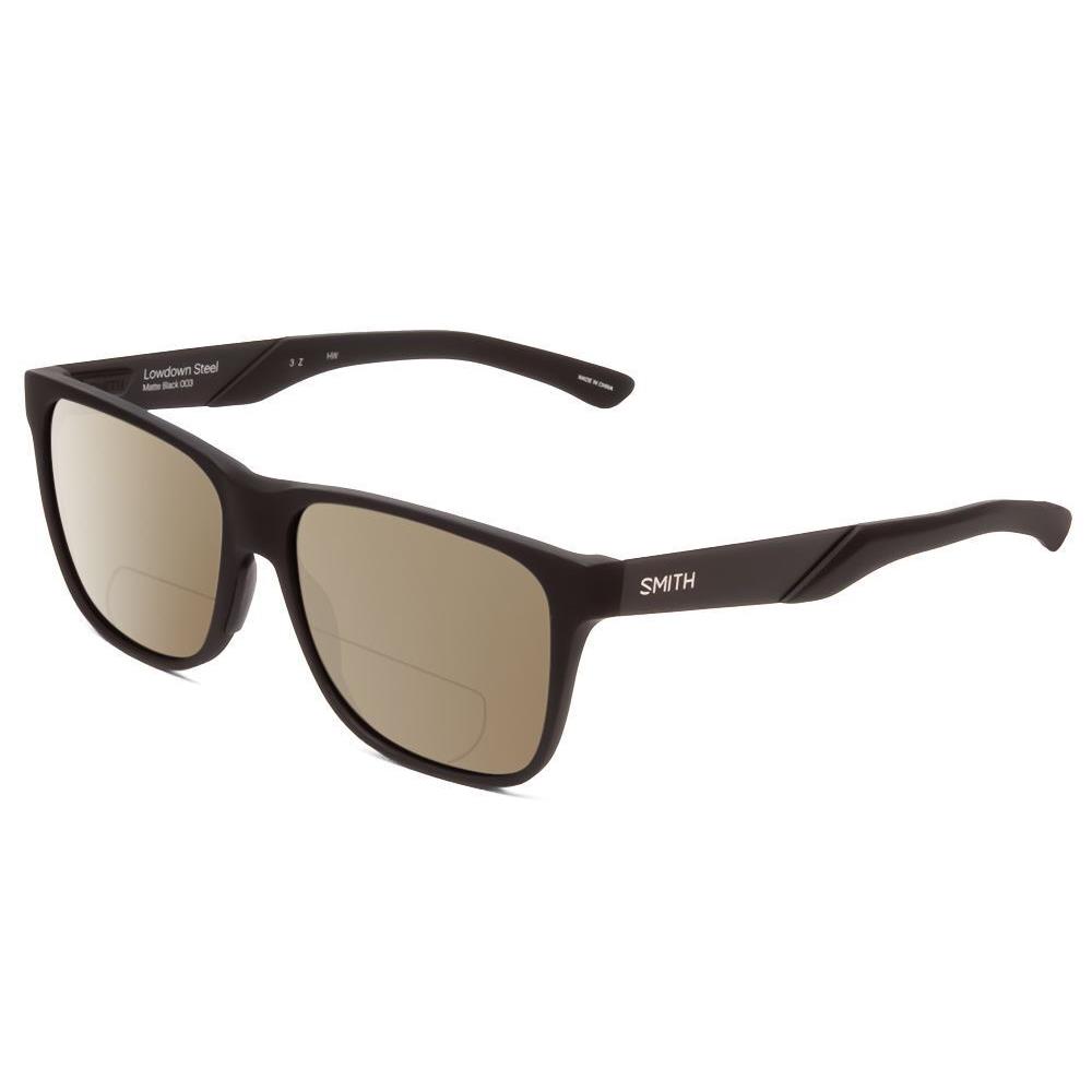 Smith Lowdown Steel Classic Polarized Bi-focal Sunglasses Black 56 mm 41 Options Brown