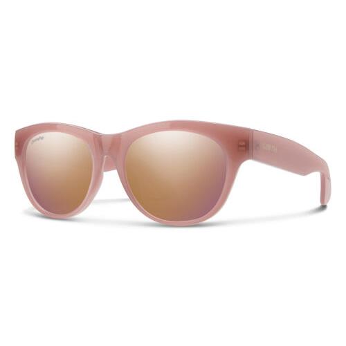 Smith Sophisticate-F45 Lady Sunglasses Purple Crystal/polarized Pink Mirror 54mm - Frame: Multicolor, Lens: Multicolor