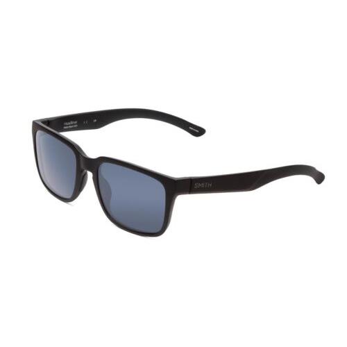Smith Headliner Unisex Sunglasses in Matte Black/chromapop Polarized Black 55 mm - Frame: Black, Lens: Black