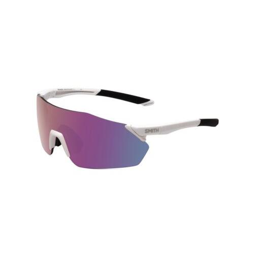 Smith Reverb Pivlock Rimless Sunglasses White/cp Violet Purple Mirror Rose 135mm