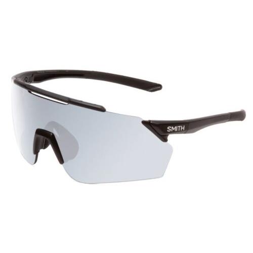 Smith Ruckus Wrap Semi-rimless Sunglasses Black/cp Platinum Mirror CT Rose 99 mm