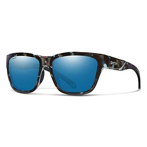 Smith Joya Women`s Sunglasses Sky Tortoise Marble Brown/cp Polarized Blue Mirror