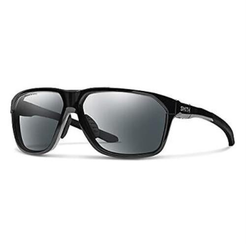 Smith Leadout Pivlock Unisex Square Sunglasses Black/photochromic Clear to Gray