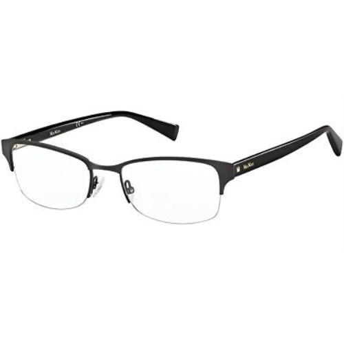 Max Mara Eyeglasses - MM1409 003 - Matte Black 52-19-145