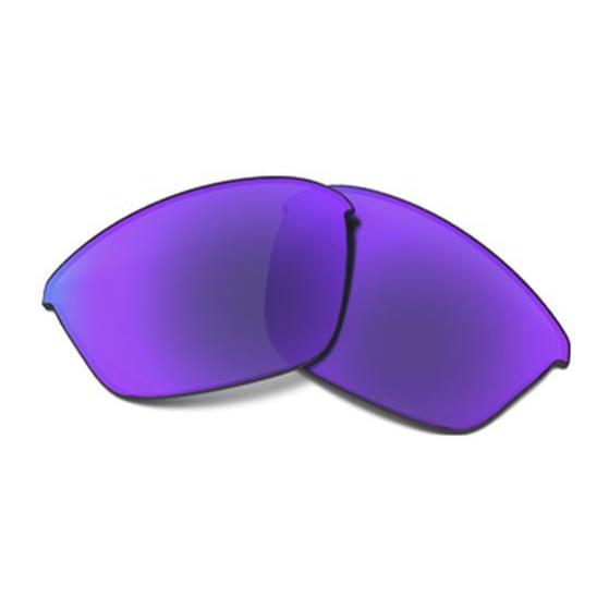 Oakley Half Jacket 2.0 Replacement Prizm Lenses Violet Iridium Polarized