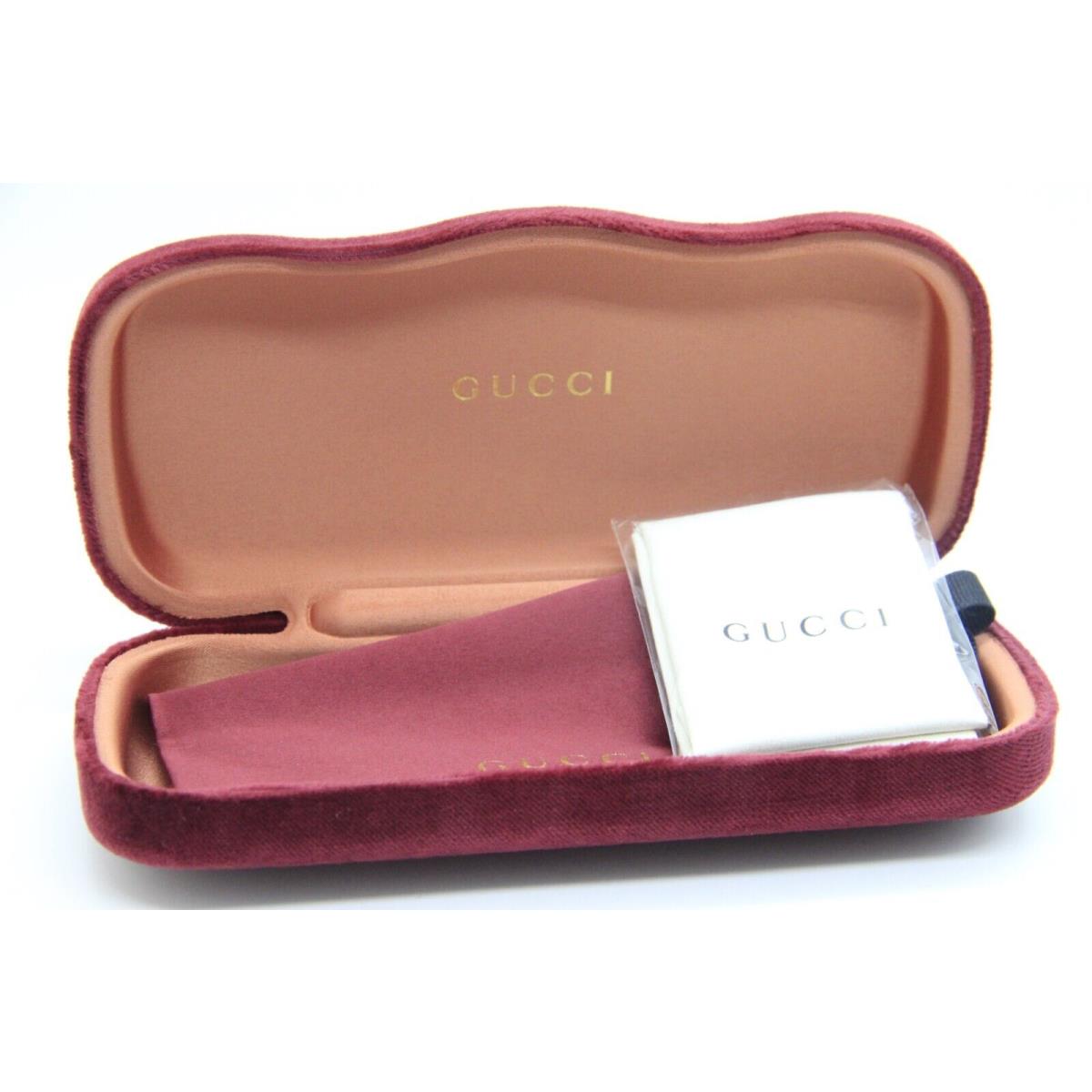 Gucci Red Large Case Eyeglasses Sunglasses Case Only