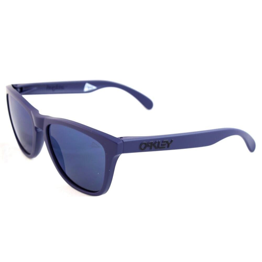 Oakley Frogskins Pilgrim Surf and Supply Matte Navy W/ice Iridium OO9013-02 Rare