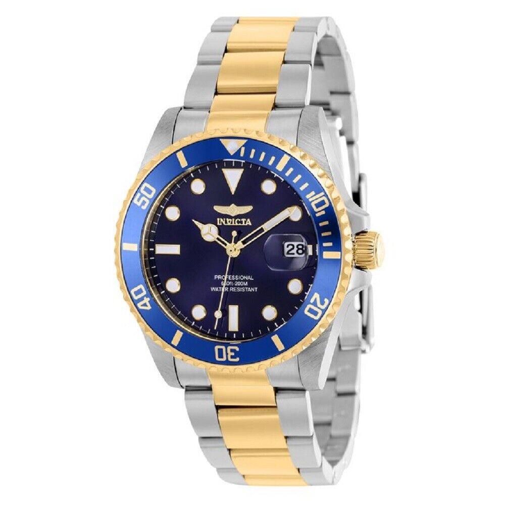 Invicta 37151 Pro Diver Ladies 38mm Stainless Steel Dial Quartz Watch Blue