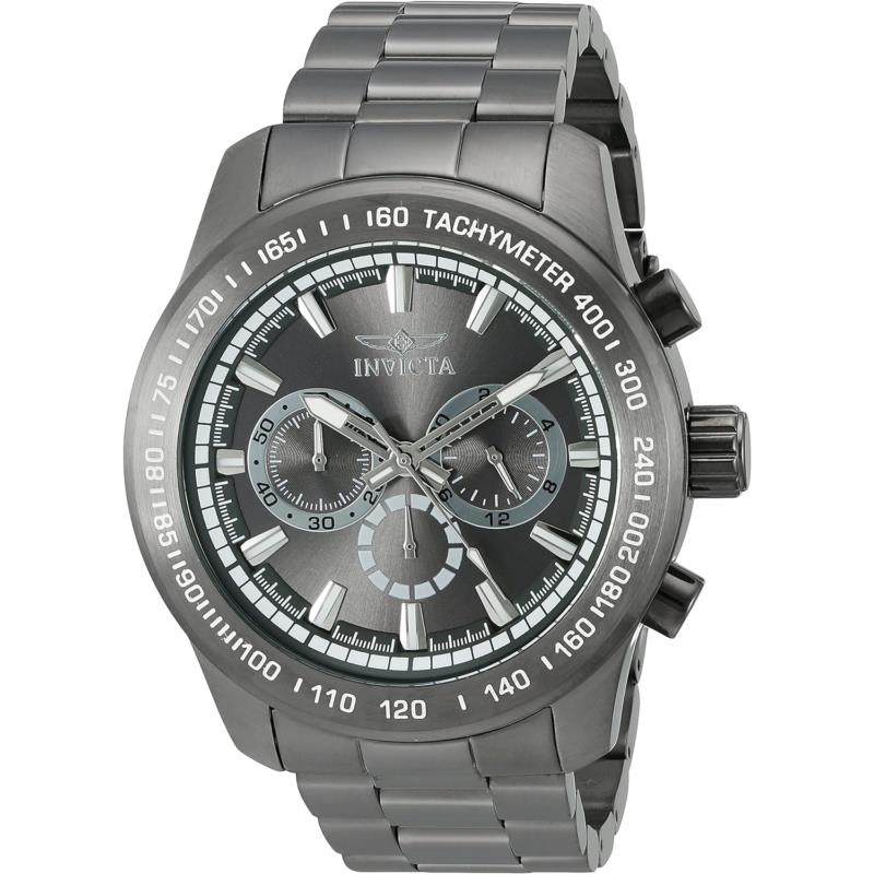 Invicta Men`s `speedway` Quartz Stainless Steel Casual Watch Model: 21800