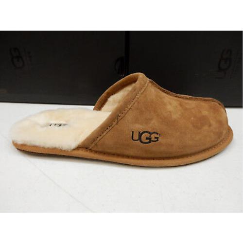 Ugg Mens Scuff Suede Chestnut 14