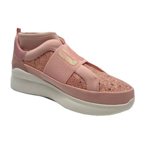 Ugg Women Neutra Chunky Glitter Sneaker Size 9.5 Color Pink Multi - Pink, Manufacturer: