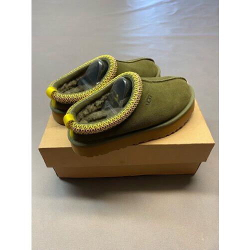 Ugg Women`s Tazz Slip-on Platform Mule Slippers Size 3 Burnt Olive Color