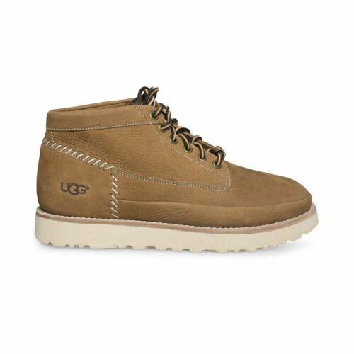 Ugg Campfire Trail Chestnut Suede Bomber Sheepskin Men`s Boots Size US 8 - Chestnut