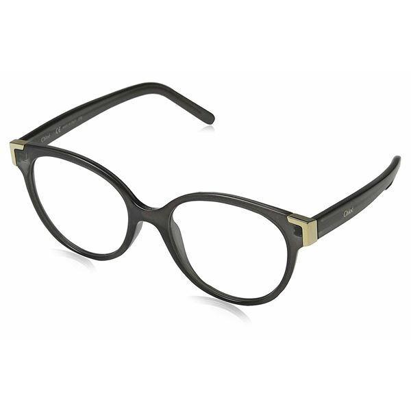 Chloe CE2694 036 Women Eyewear Optical Frame Transparent Dark Grey Round