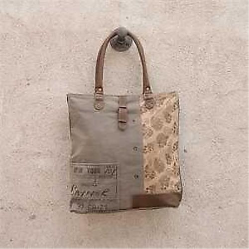 Chloe Lex Vintage Recycled Canvas Airways Tote M9379