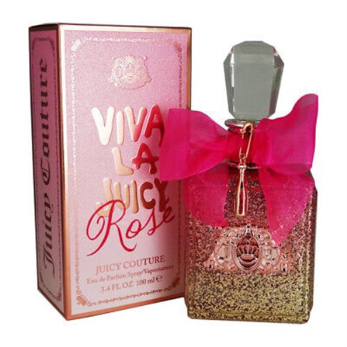 Viva La Juicy Rose by Juicy Couture For Women 3.4 oz Eau de Parfum Spray