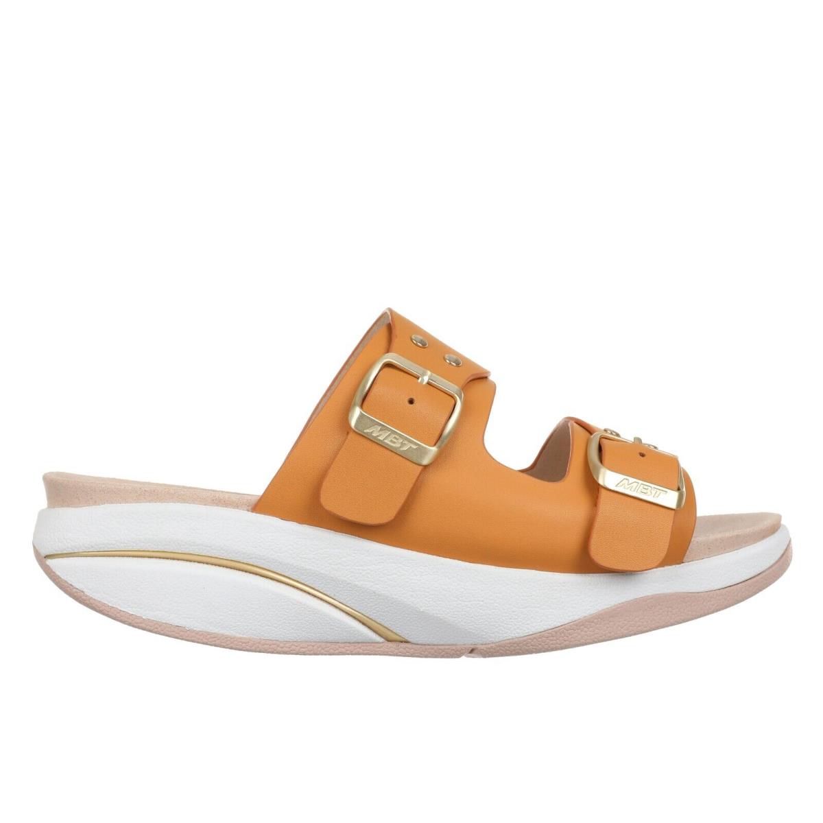 Mbt Liki Women`s Slide Sandal Level 3 Rocker Nappa Leather