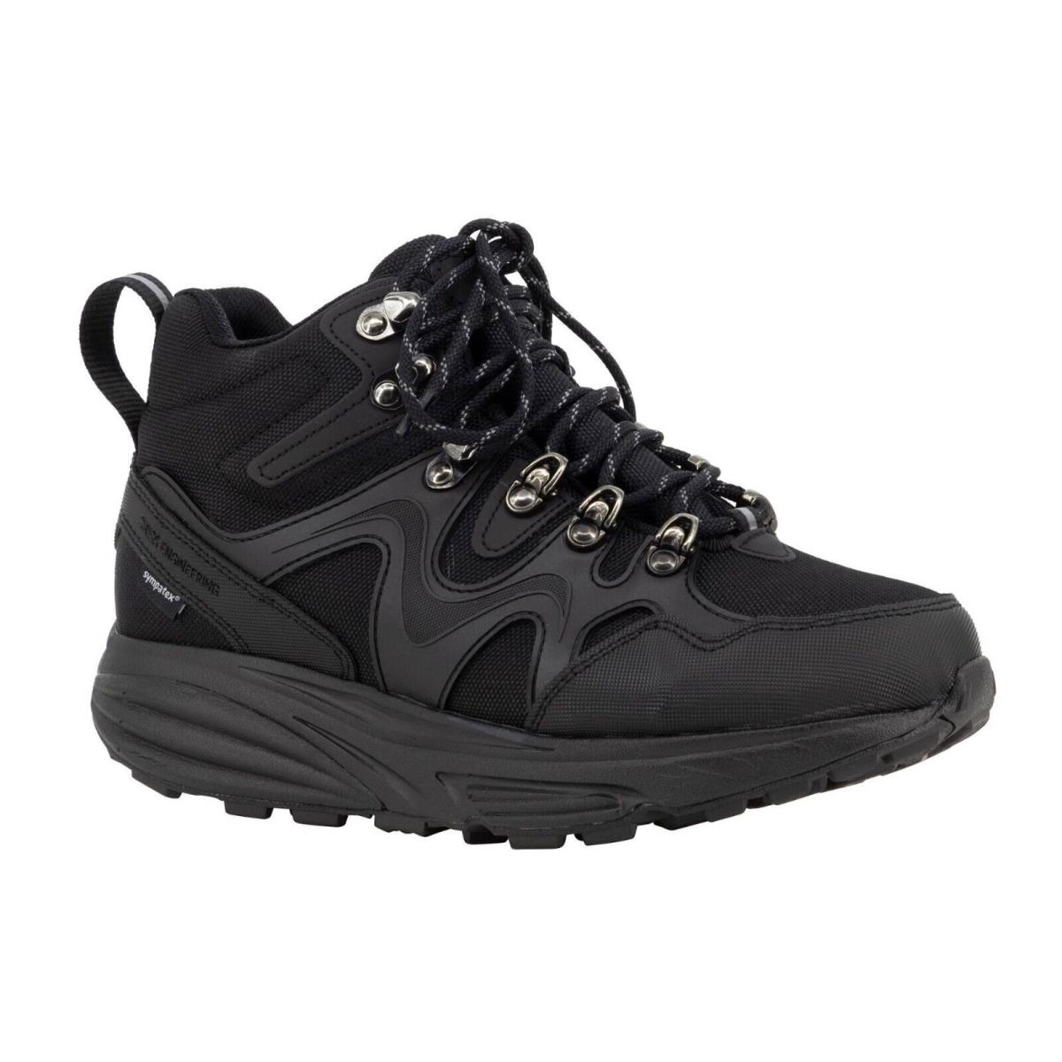 Mbt Navada X Women`s Gore-tex Hiking Boot Winter Comfort Waterproof 3 Colors Black/Black-Sympatex