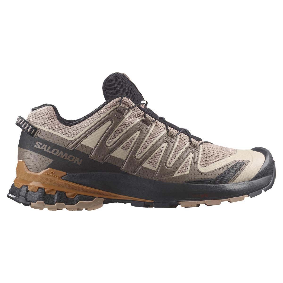 Salomon L47272000 XA Pro 3D V9 Hiking Shoes For Men - Natural/black/sugar Almond