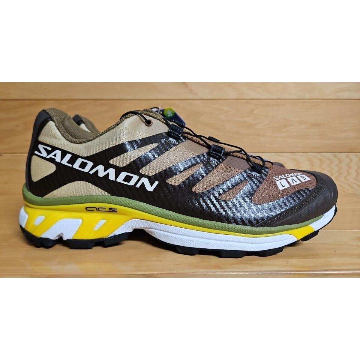 Salomon XT-4 Advanced Men`s 10.5 Adv S-lab Delicioso Toffee Yellow 417720