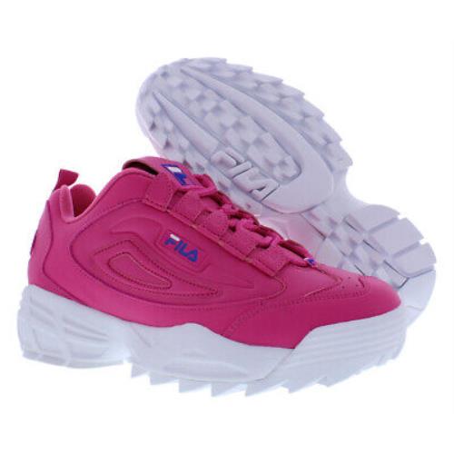 Fila Disruptor 3 Womens Shoes Size 8 Color: Magenta/amparo Blue/white