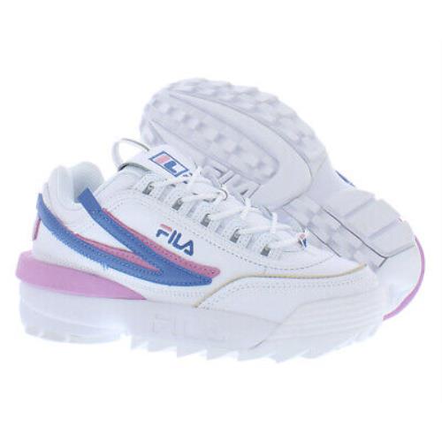 Fila Disruptor Ii Exp Womens Shoes Size 6.5 Color: White/blue/pink