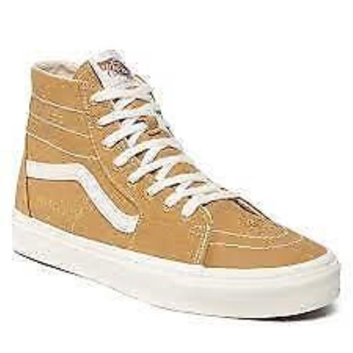 Vans Eco Theory Sk8-Hi Tapered Sneakers Mustard Gold/true White - Mustard Gold/True White