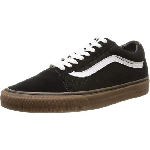 Vans Men`s Old Skool Sneaker (Gumsole) Black/Medium Gum