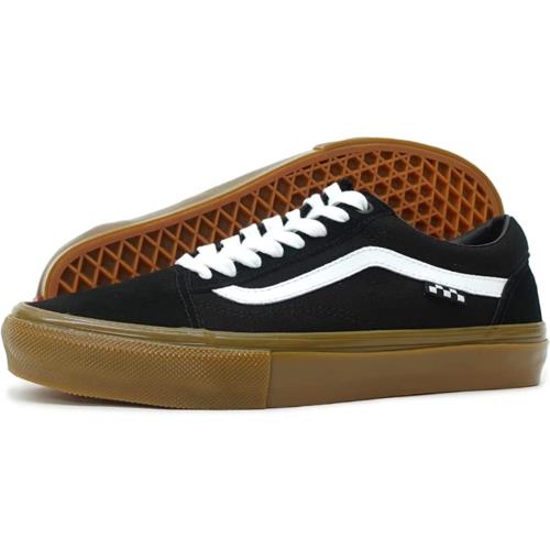 Vans Men`s Old Skool Sneaker (Skate) Black/Gum