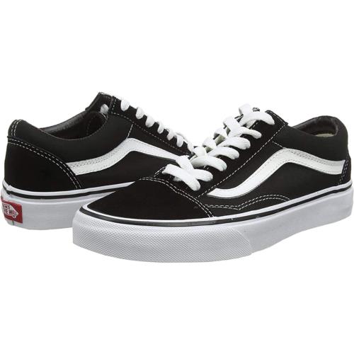 Vans Men`s Old Skool Sneaker (Suede) Black/White