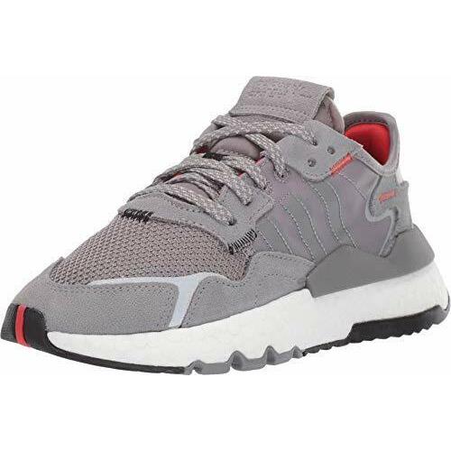 Adidas Originals Juniors Kids` Nite Jogger Sneakers Grey/white