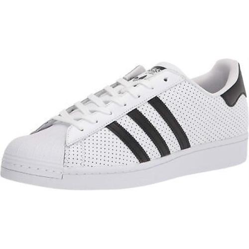 Adidas Originals Men`s Superstar Sneakers White/Core Black/Core White