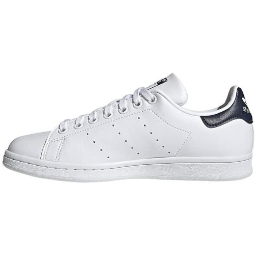 Adidas Originals Women`s Stan Smith Sneakers - White/Collegiate Navy/White