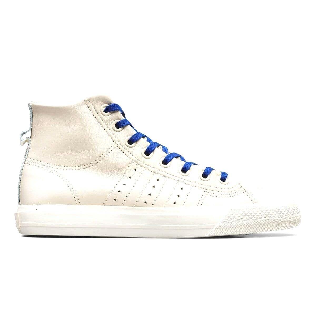 Men`s Adidas PW Pharrell Williams Nizza HI RF FX8010 Ecrtin/white/brown