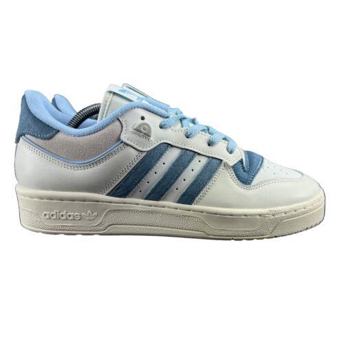 Adidas Rivalry Low 86 Off White White Sky Blue Grey IE7137 Men`s Sizes 9 - 13 - Ivory