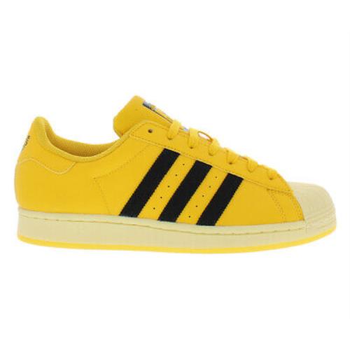 Adidas Superstar Mens Shoes - Yellow/Black, Main: Yellow