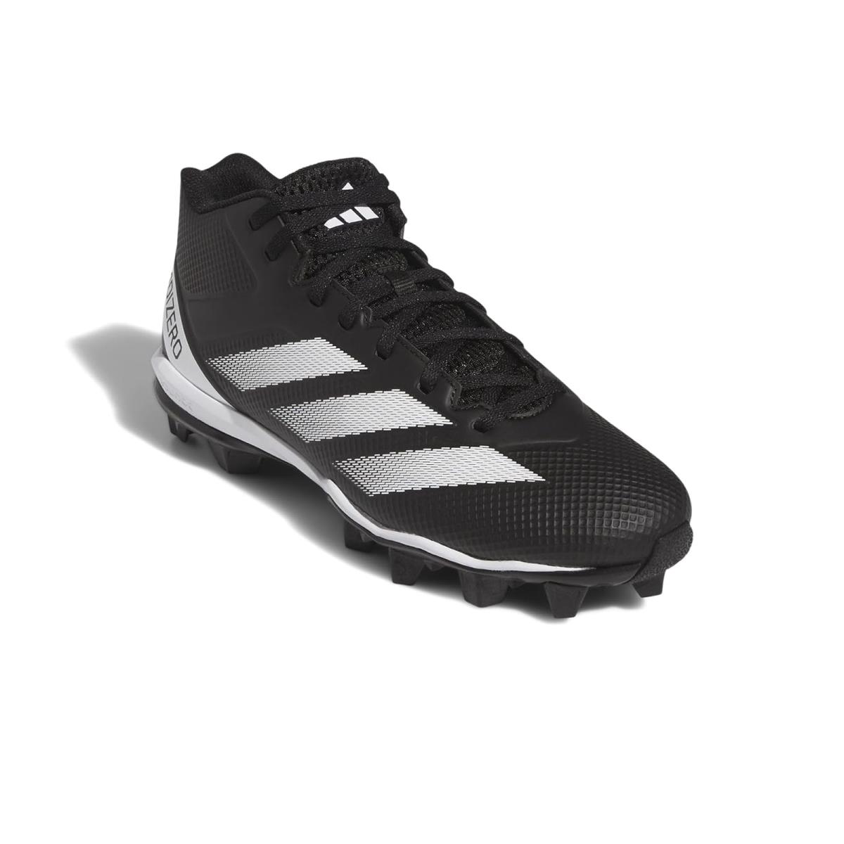 Man`s Sneakers Athletic Shoes Adidas Adizero Impact Spark Mid Black/White/Black