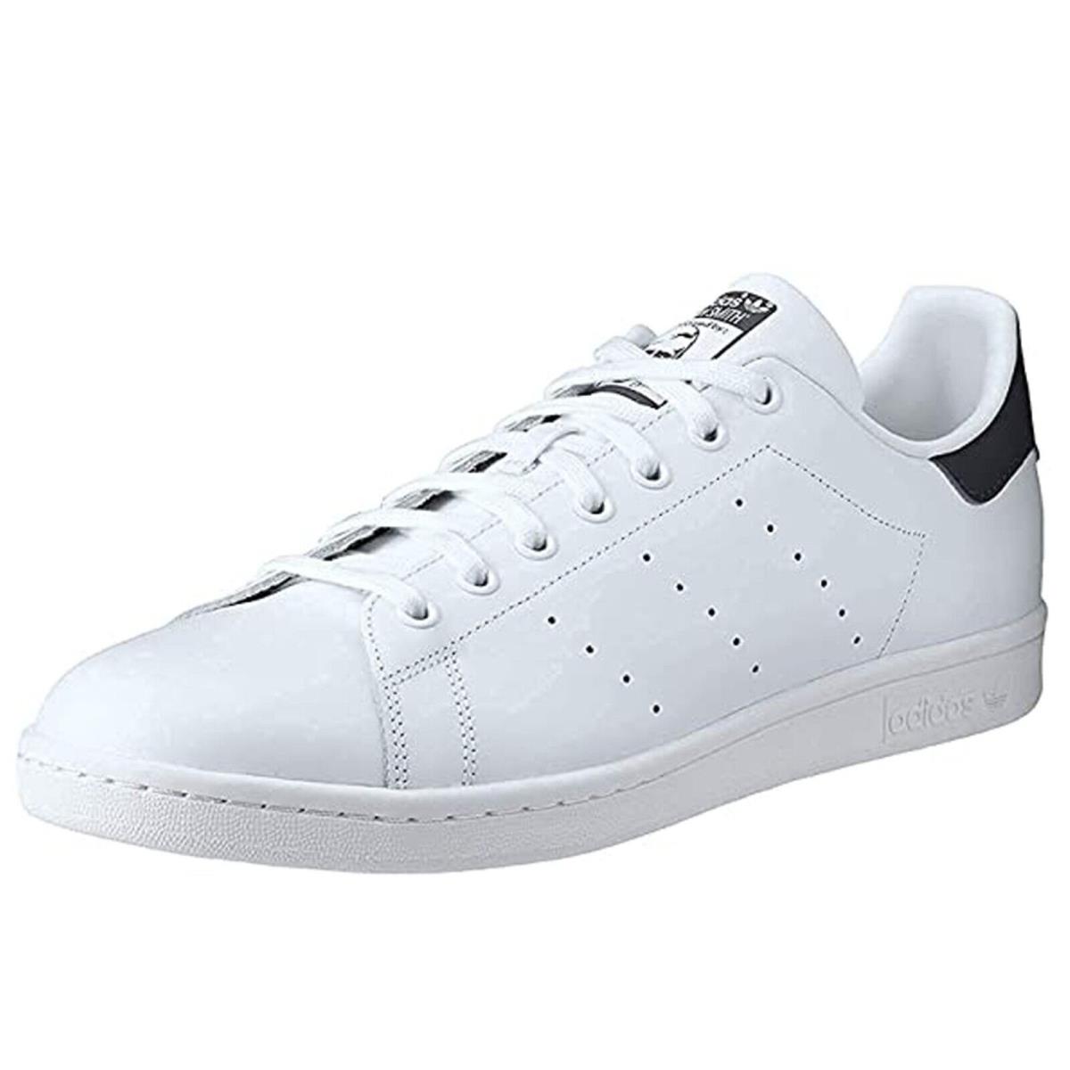 Adidas Men`s Stan Smith Sneaker - Core White/Core White/Collegiate Navy